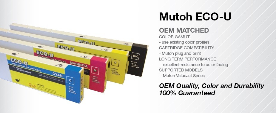 MUTOH ECO-U ValueJet 440ml Cartridges
