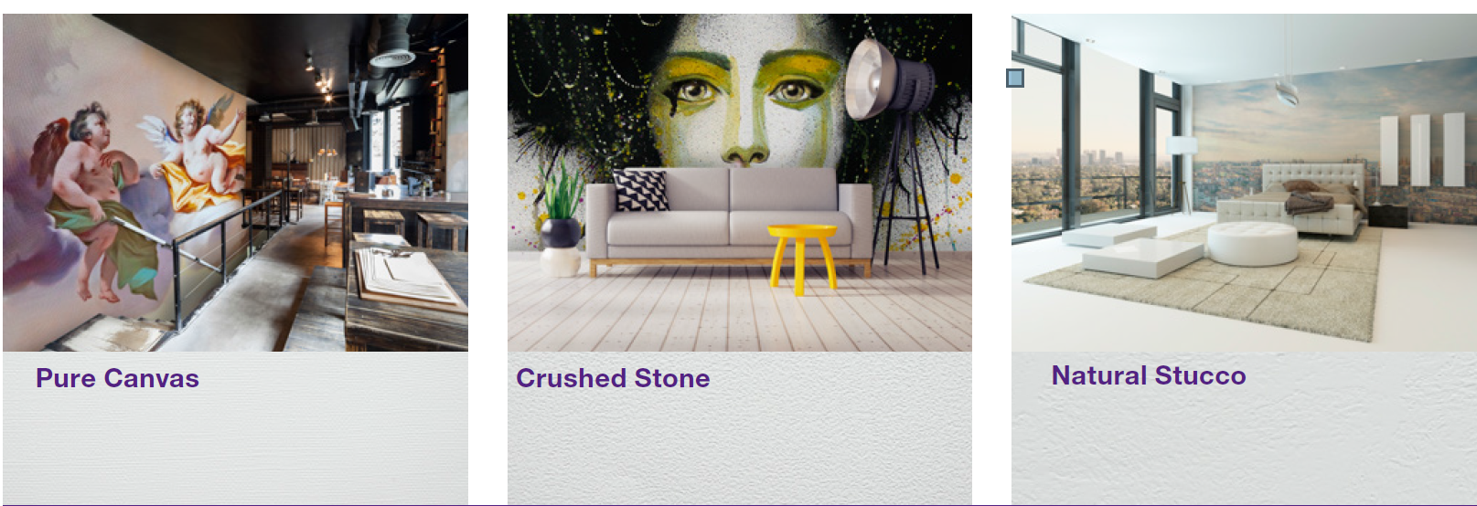 Avery Dennison MPI2600 Crush Stone, Pure Canvas, Natural Stucco Textured Calendered Wall Vinyl
