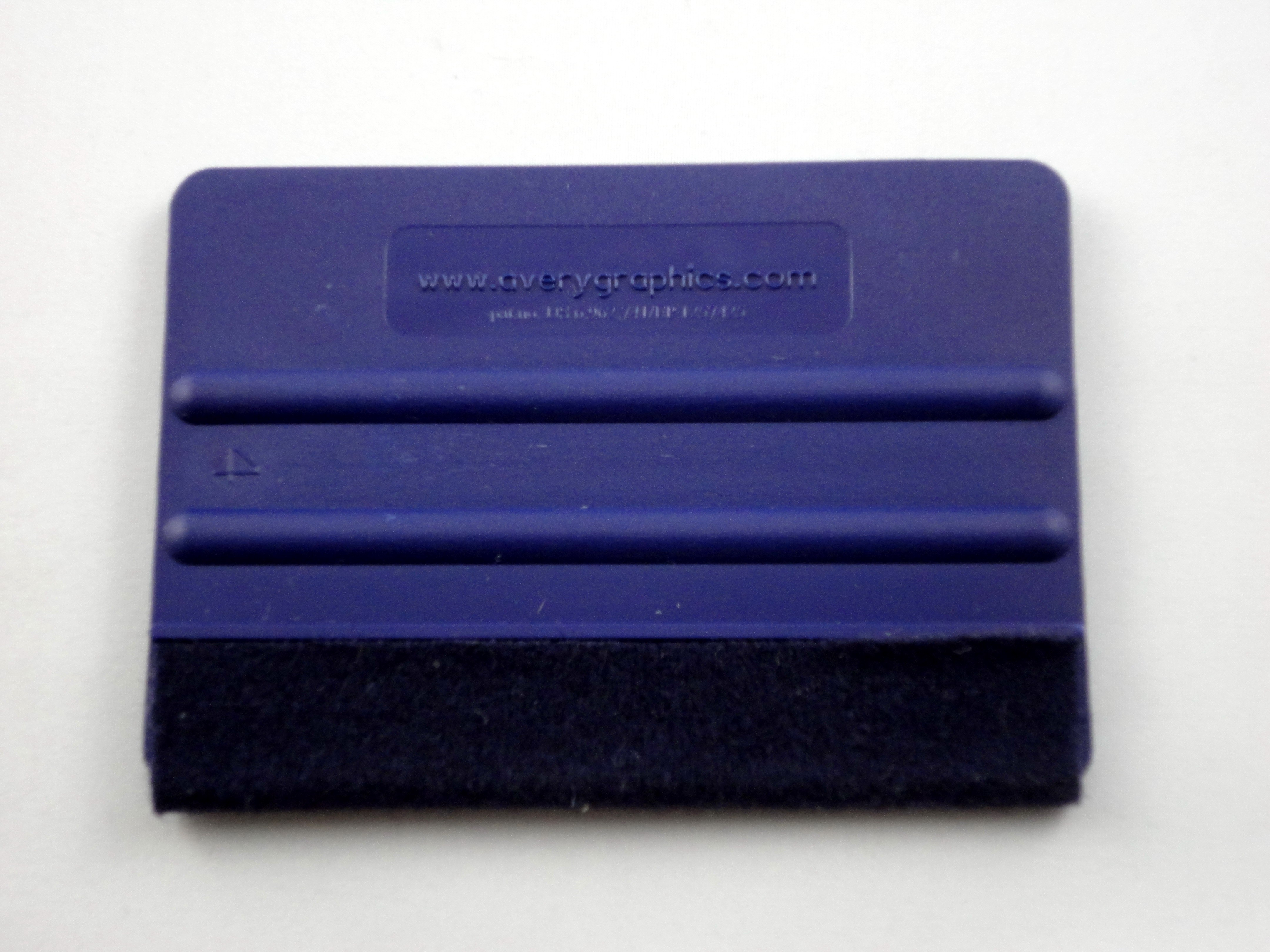 Avery Dennison Blue Felt Wrapped Squeegee