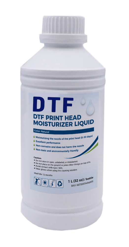 DTF Moisturizing Liquid for all DTF printers.