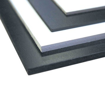 Expanded PVC Sheets Black 3mm or 6mm