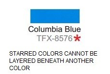 Specialty Material TFX-8576 Columbia Blue ThermoFlex Xtra