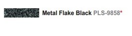 Specialty Material PLS-9858  Metal Flake Black