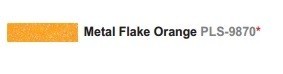 Specialty Material PLS-9870  Metal Flake Orange