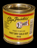 1 Shot 4008 Fast Dry Gold Size